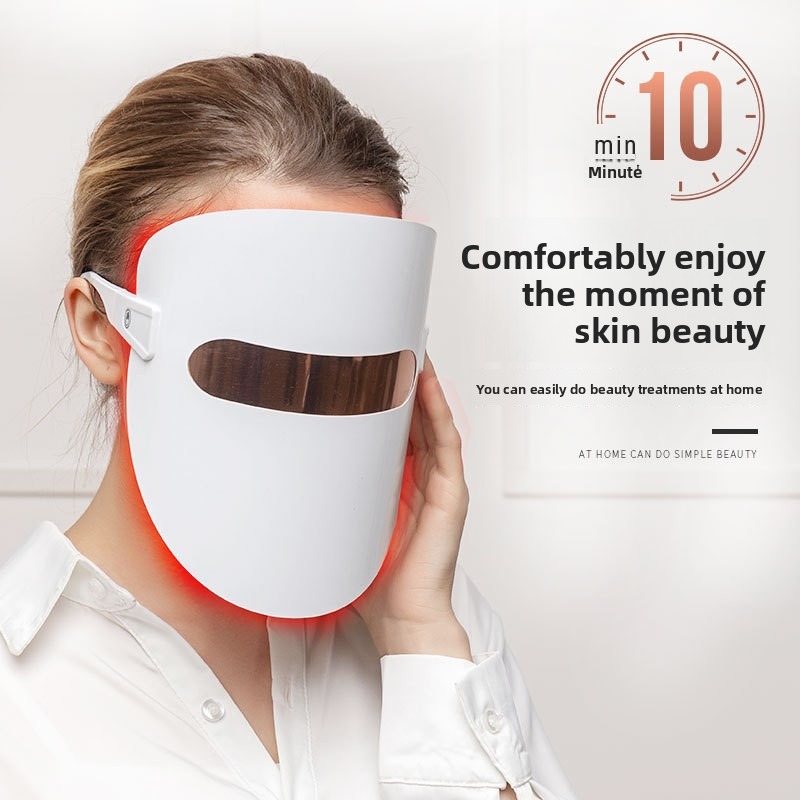 7-Color LED Light Therapy Face Mask