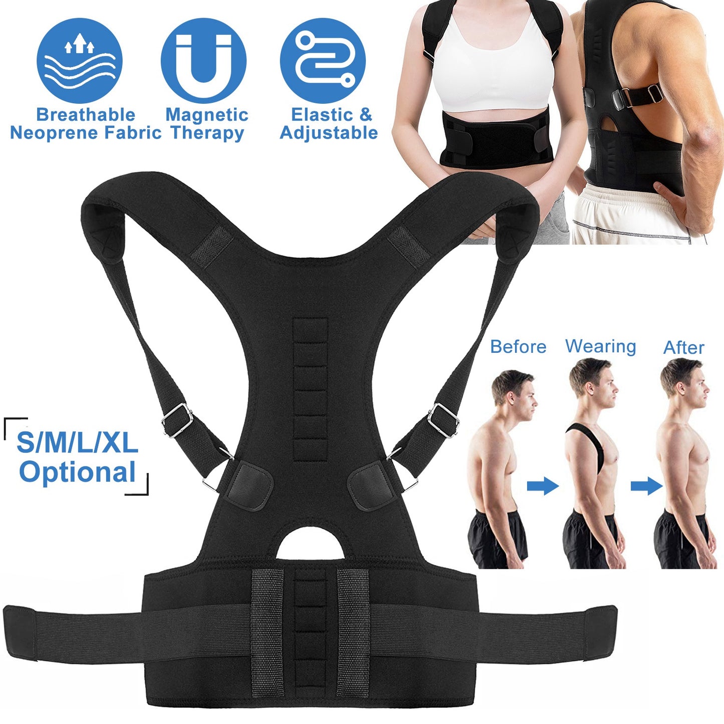 Unisex Ergonomic Back Posture Corrector