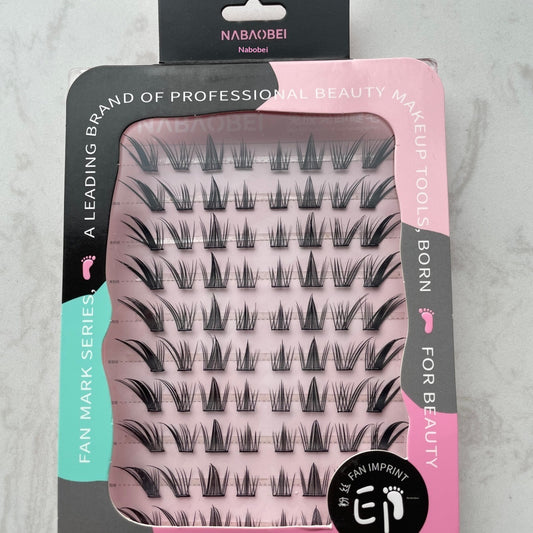 Glue-Free DIY Cluster Eyelashes (80 Clusters)