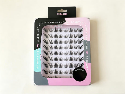 Glue-Free DIY Cluster Eyelashes (80 Clusters)