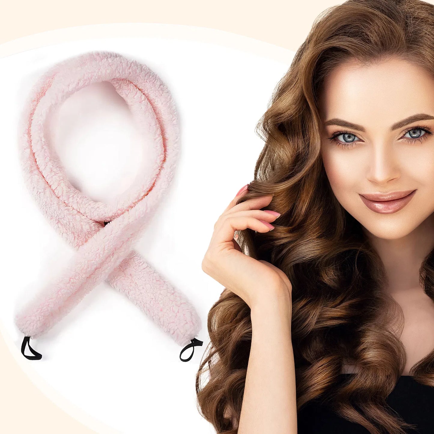 Heatless Satin Hair Curler Set