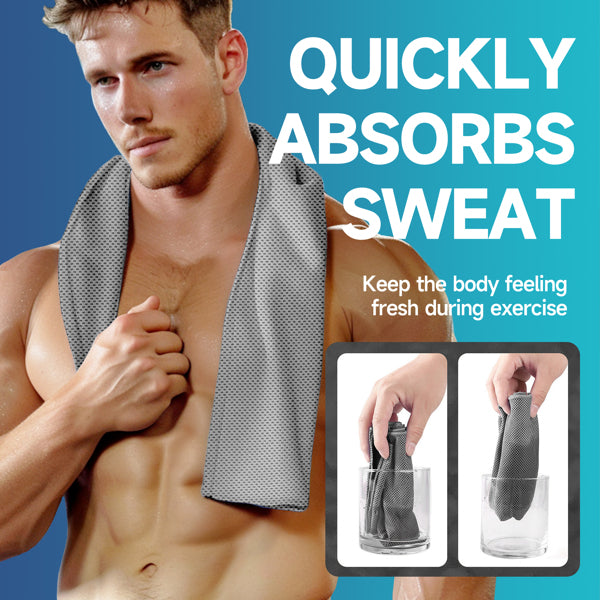 Instant Cooling Ice Towel (4-Pack)