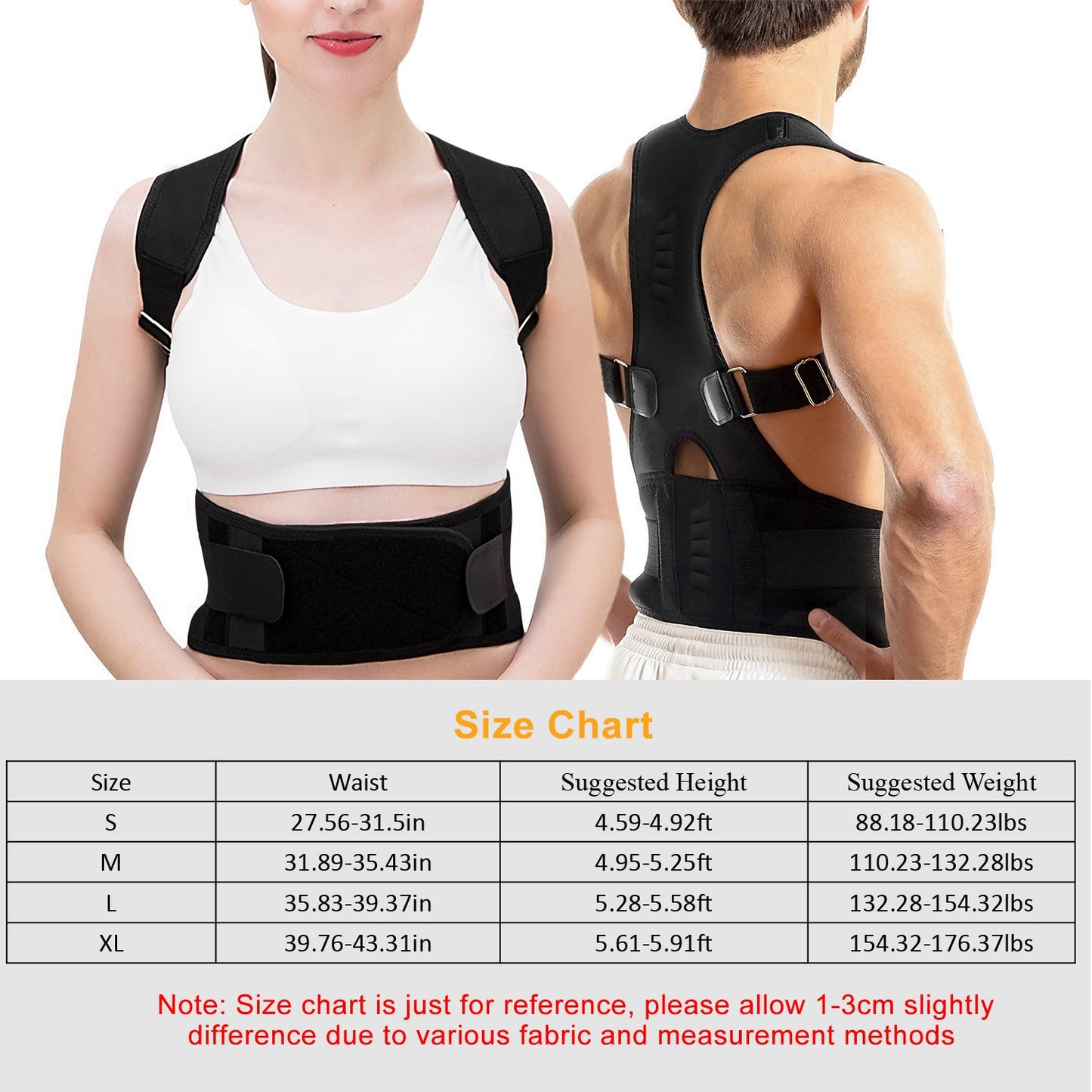 Unisex Ergonomic Back Posture Corrector