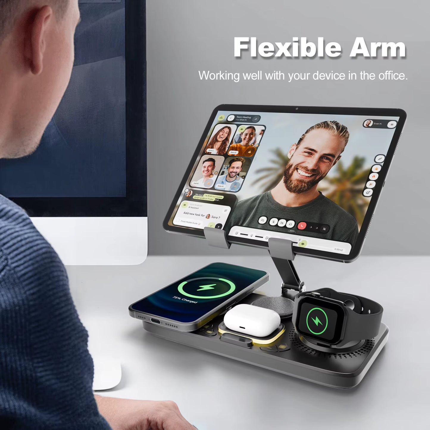 6-in-1 Foldable MagSafe Travel Charger